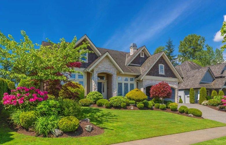 View of Elegant Home
